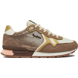 Sneakers Pepe Jeans Brit Sequins W PLS40009 Beige