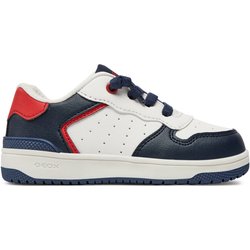 Sneakers Geox J Washiba Boy J45LQB 05411 C0899 S Weiß