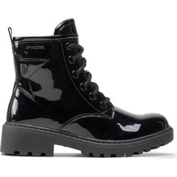 Schnürstiefeletten Geox J Casey G. G J9420G 000HH C9999 S Schwarz