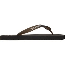Zehentrenner Calvin Klein Jeans Beach Sandal Transparent Tpu YW0YW01829 Schwarz