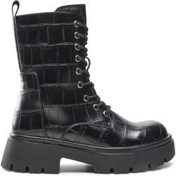 Schnürstiefeletten Jenny Fairy WS125-11 Schwarz