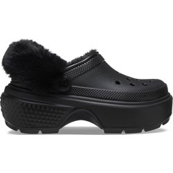 Pantoletten Crocs Stomp Lined Clog 208546 Schwarz