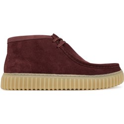Schnürschuhe Clarks Torhill Hi 26183423 Dunkelrot