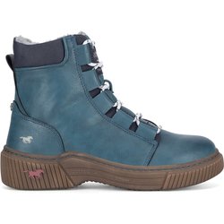 Schnürschuhe Mustang 1436-605 Türkisfarben