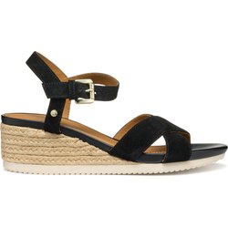 Espadrilles Geox D Ischia Corda D55HHB 00020 C9999 Schwarz