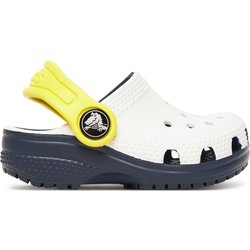 Pantoletten Crocs Toddler Retro Sport Classic Clog 211265 Weiß