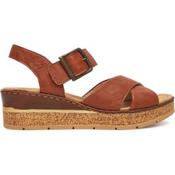 Sandalen Rieker 63795-22 Braun