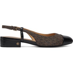 Sandalen MICHAEL Michael Kors Perla Flex Sling Flat 40R4PLFP1B Braun