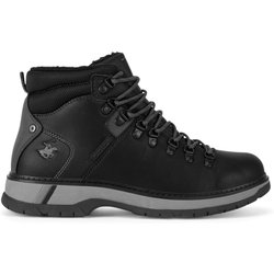 Schnürschuhe Beverly Hills Polo Club 23AB514 Schwarz
