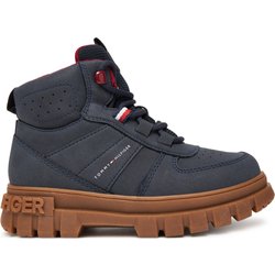 Schnürschuhe Tommy Hilfiger T3X5-34129-1696 S Dunkelblau