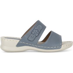 Pantoletten Clara Barson WYL05010-13B Dunkelblau