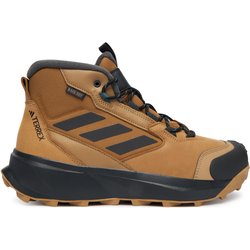 Trekkingschuhe adidas Terrex Winter Leather Mid Cut Rain.Rdy Cold.Rdy JR5297 Braun