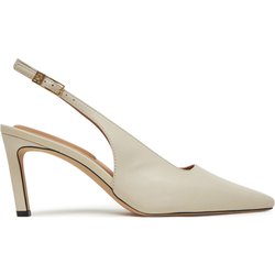 High Heels Tommy Hilfiger Squared Toe FW0FW08636 Beige