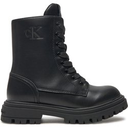 Schnürstiefeletten Calvin Klein Jeans V3X5-81096-1355 M Schwarz