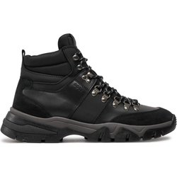 Schnürstiefeletten BOSS Chester Halb Sdltny 1 50523901 Schwarz