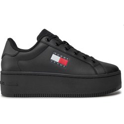 Sneakers Tommy Jeans Tjw Flatform Ess EN0EN02518 Schwarz