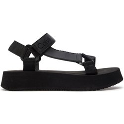 Sandalen Calvin Klein Jeans Sandal Velcro Webbing Dc YW0YW01353 Schwarz