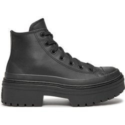 Schnürschuhe Converse Chuck Taylor All Star Lugged Heel Leather Platform A10369C Schwarz