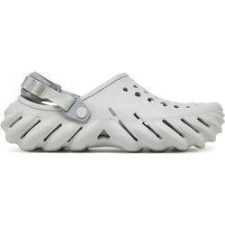 Pantoletten Crocs Echo Clog 207937 Grau