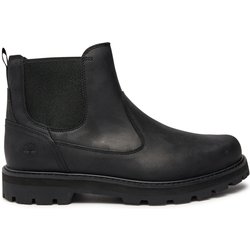 Klassische Stiefeletten Timberland Britton Road Mid Chelsea TB0A6A4WW021 Schwarz