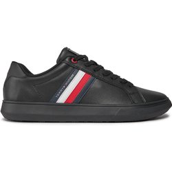 Sneakers Tommy Hilfiger Essential Leather Cupsole FM0FM04921 Schwarz