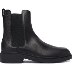 Klassische Stiefeletten Calvin Klein Dress Lug Chelsea Boot Lth YM0YM01389 Schwarz