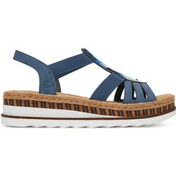 Sandalen Rieker V7909-12 Dunkelblau