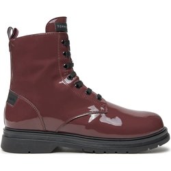 Stiefeletten Tommy Hilfiger T4A5-33588-0775356 Dunkelrot