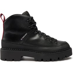 Schnürstiefeletten Tommy Jeans EM0EM01491 Schwarz