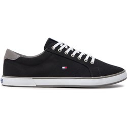 Sneakers aus Stoff Tommy Hilfiger Harlow 1D FM0FM00596 Schwarz