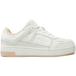 Sneakers Calvin Klein Jeans Basket Cupsole Low Mix YW0YW01650 Weiß