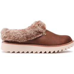 Hausschuhe Skechers BOBS Winter Rock 113423/BRN Braun