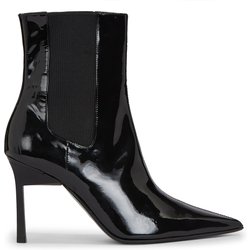 Stiefeletten Calvin Klein Geo Stiletto Chelsea Boot 90-Pat HW0HW01809 Schwarz