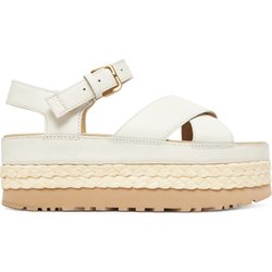 Sandalen Ugg W Aubrey Ankle Strap 1169650 Écru