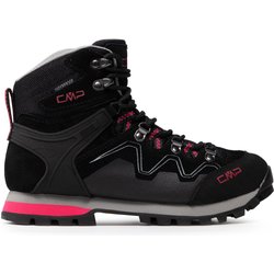 Trekkingschuhe CMP Athunis Mid Wmn Trekking Shoe Wp 31Q4976 Schwarz