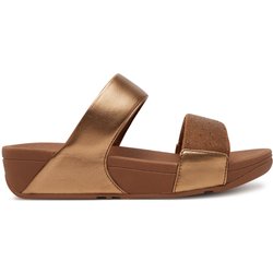 Pantoletten FitFlop GB6 A21 Braun