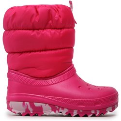 Schneeschuhe Crocs Classic Neo Puff Boot K 207684 Rosa