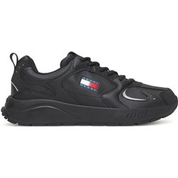 Sneakers Tommy Jeans Tjm Runner Leather EM0EM01621 Schwarz
