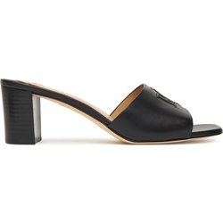 Pantoletten LAUREN RALPH LAUREN Everley Block-Heel 802974364001 Schwarz