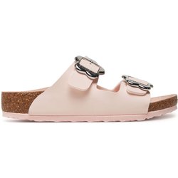 Pantoletten Birkenstock Arizona Flower Buckle Kids 1029490 S Rosa