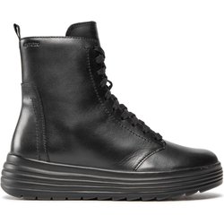 Schnürschuhe Geox D Phaolae A D16FDA 00043 C9999 Schwarz