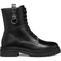 Schnürschuhe Geox D Iridea D46HRB 00043 C9999 Schwarz