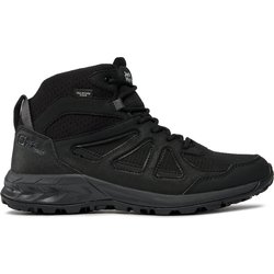 Trekkingschuhe Jack Wolfskin Woodland 2 Texapore Mid M 4051261 Schwarz