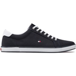 Sneakers aus Stoff Tommy Hilfiger Harlow 1D FM0FM00596 Dunkelblau