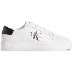Sneakers Calvin Klein Jeans Classic Cupsole Laceup Lth Wn YW0YW01269 WeiĂź