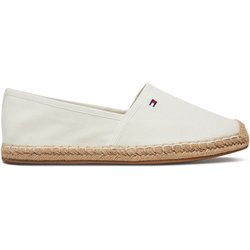 Espadrilles Tommy Hilfiger Flag Canvas Espadrille FW0FW08541 Écru