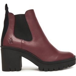 Stiefeletten Fly London Topefly P144520025 Dunkelrot