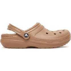 Pantoletten Crocs Classic Lined Clog 203591 Braun