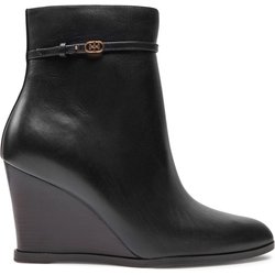 Stiefeletten Tory Burch Double T Buckle 158092-006 Schwarz