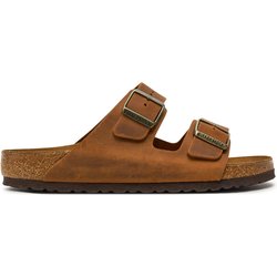 Pantoletten Birkenstock Arizona Leoi 1028272 Braun